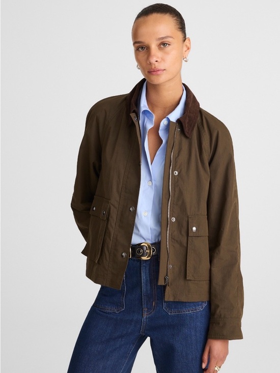 Madewell Jackets & Blazers - New! Tag Removed - Madewell Olive Green Utility Jacket - NEVER WORN